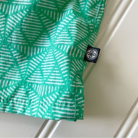 Lauren James Nylon Printed Shorts | Mint - Size XXL - Picture 4 of 7